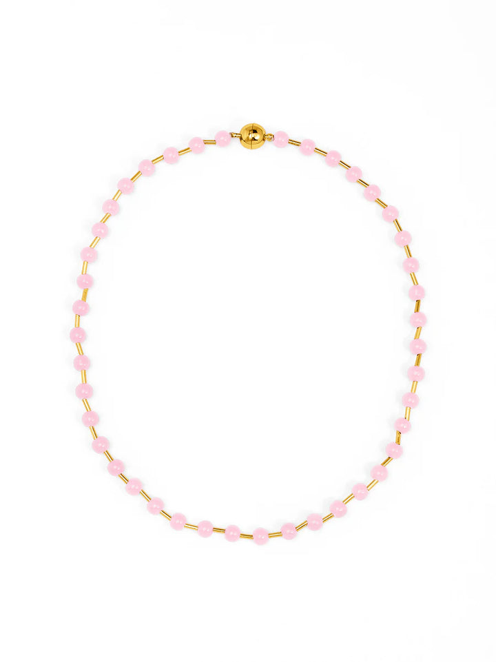 Zenzii Poppy Magnet Short Necklace