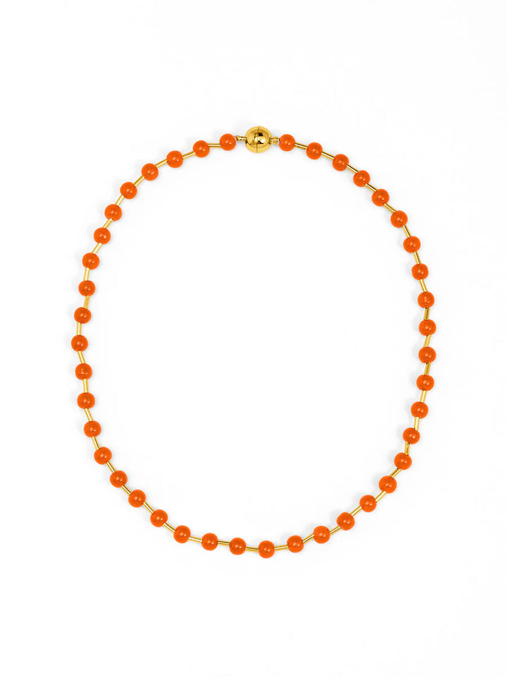 Zenzii Poppy Magnet Short Necklace