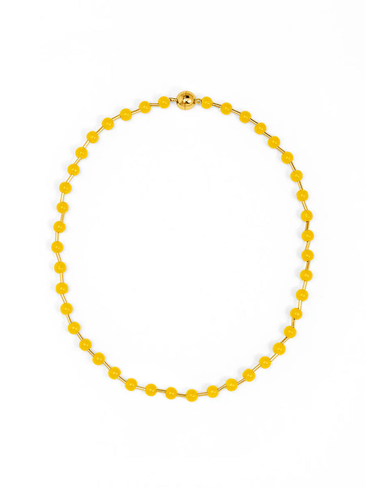 Zenzii Poppy Magnet Short Necklace