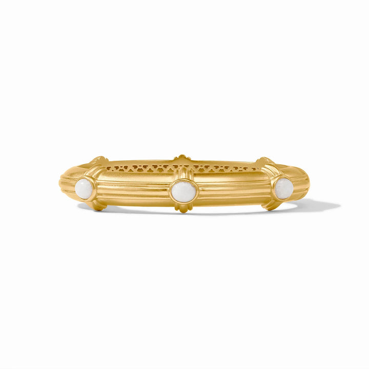 Julie Vos Portofino Stone Hinge Bangle