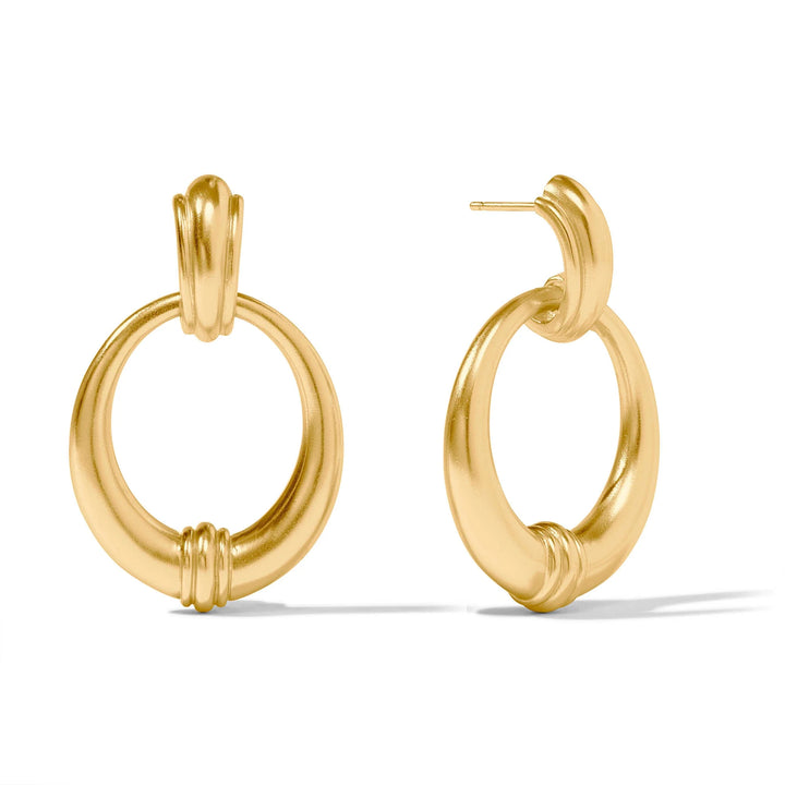 Julie Vos Portofino Doorknocker Earring
