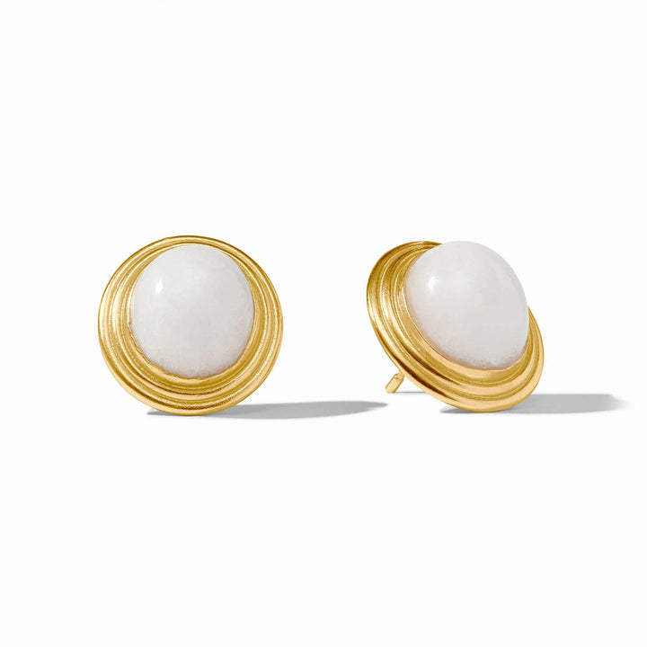 Julie Vos Portofino Stone Stud Earring