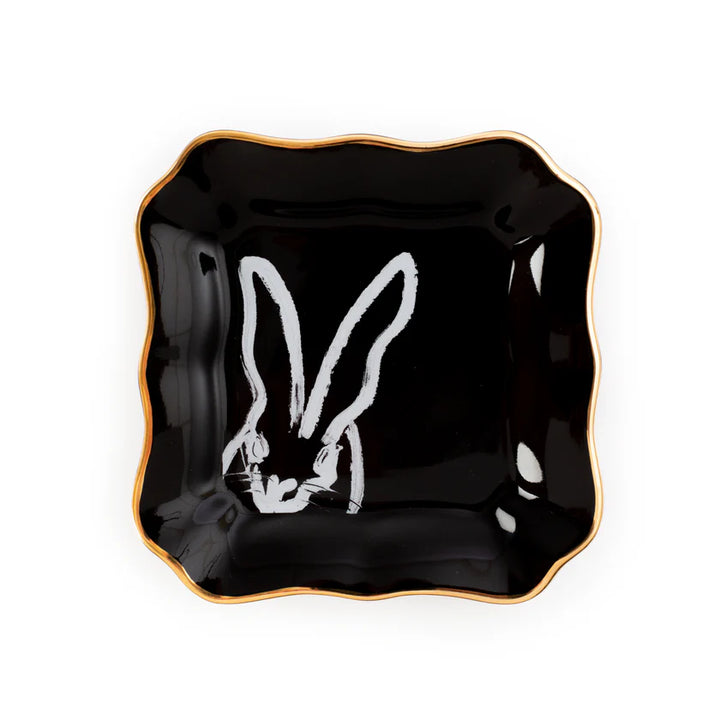 Hunt Slonem Bunny Portrait Plate