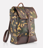 Prince of Scots - Wanderlust Cotswold Leather Backpack - Tan Camo