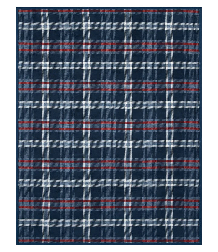 Chappy Wrap Quinn Plaid Throw Blanket