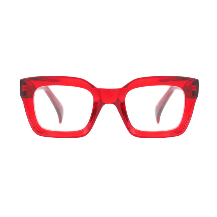 Ryan Simkhai Eyeshop Sophie Readers Transparent Red