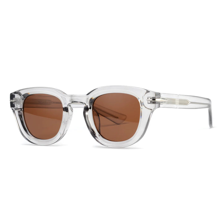 Ryan Simkhai Eyeshop Ravi Transparent Grey Sunglasses