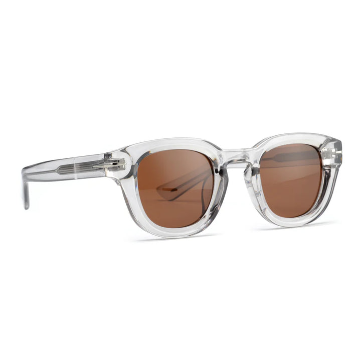 Ryan Simkhai Eyeshop Ravi Transparent Grey Sunglasses