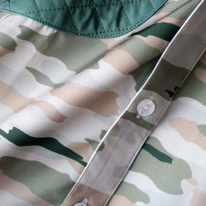 Blue Quail Men's Ranch Classic Camo Short Sleeve Shirt