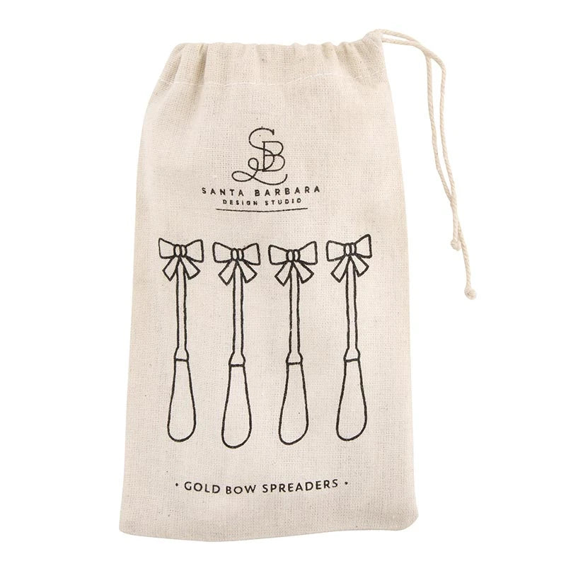 Gold Bow Spreader Set