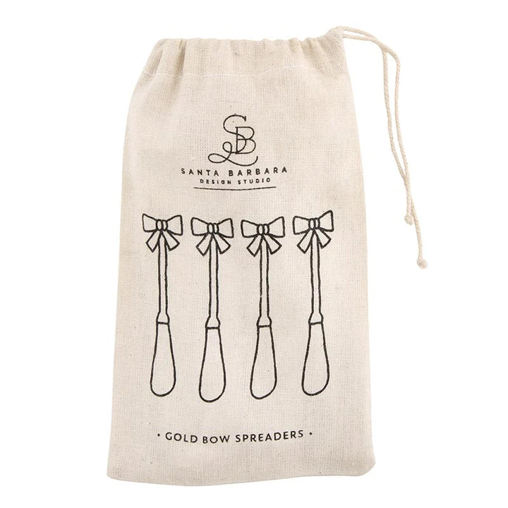 Gold Bow Spreader Set