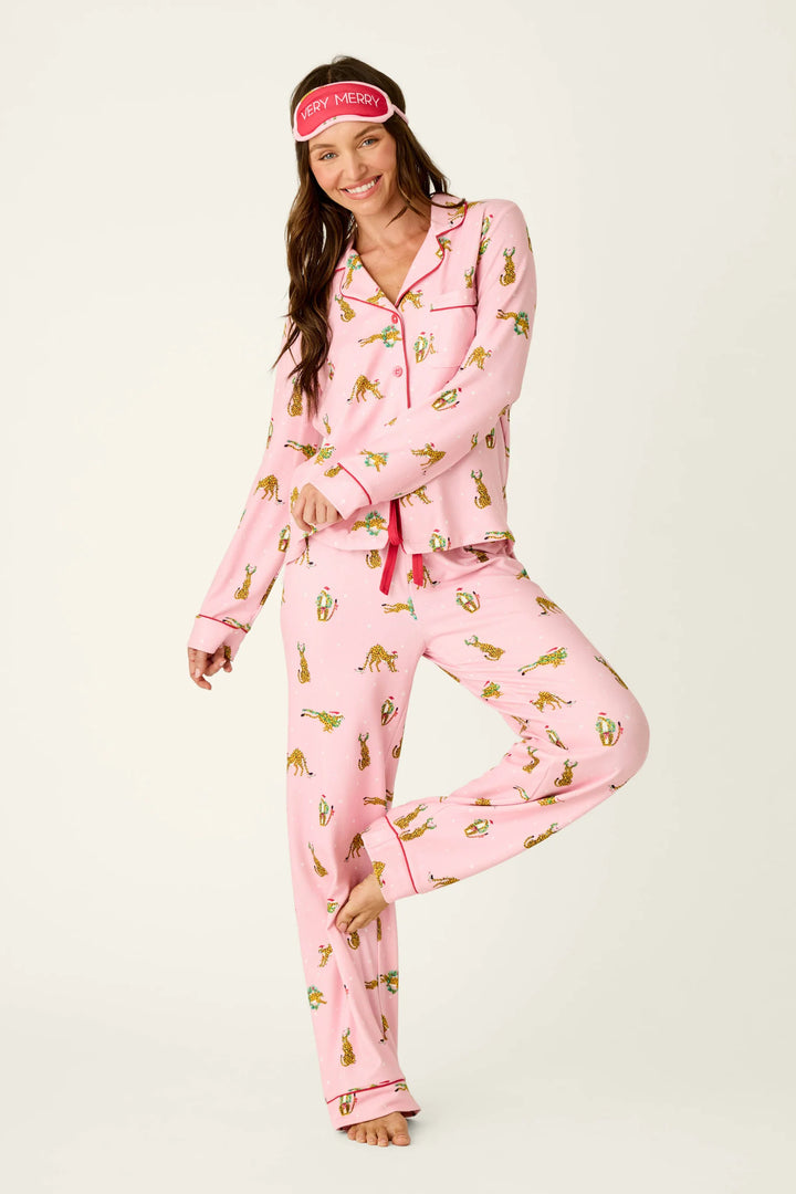 P.J. Salvage Very Merry Wild for the Holidays 3-Piece PJ Set