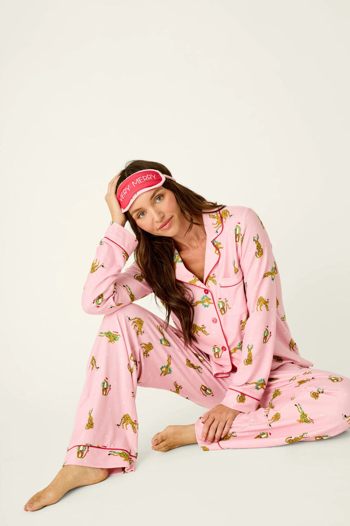 P.J. Salvage Very Merry Wild for the Holidays 3-Piece PJ Set