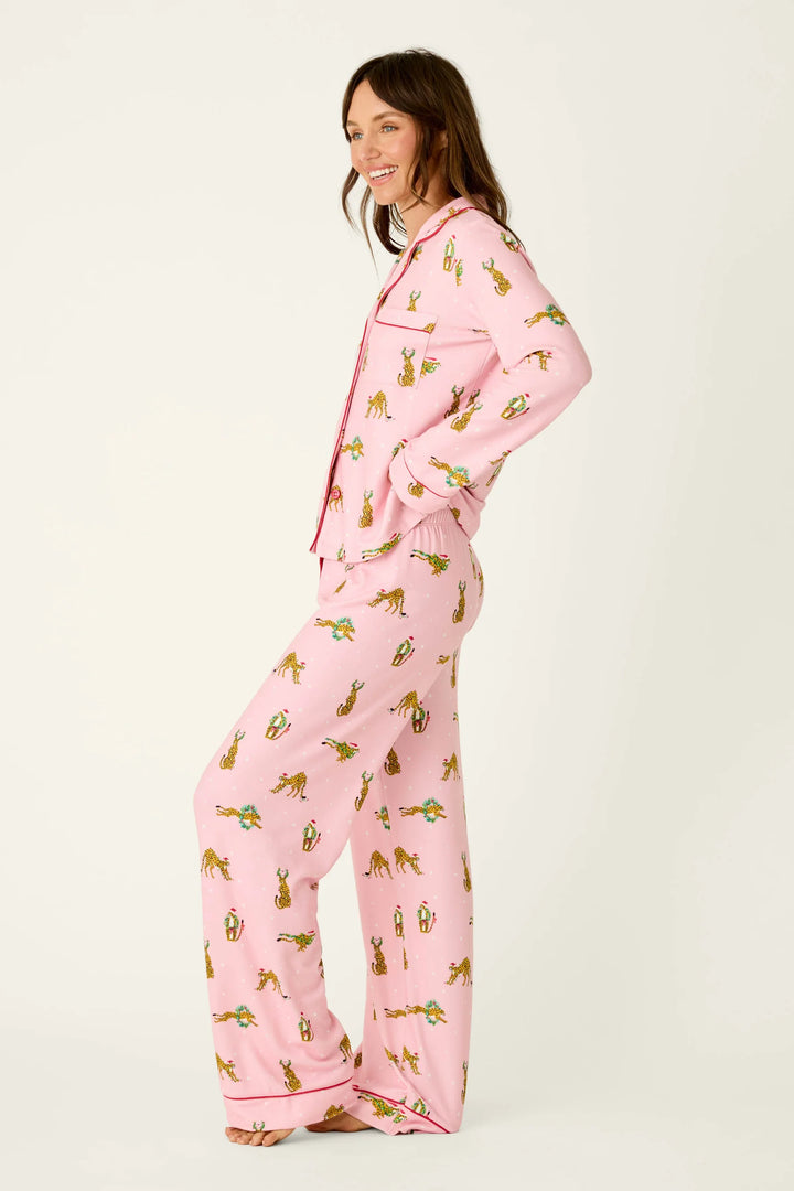 P.J. Salvage Very Merry Wild for the Holidays 3-Piece PJ Set