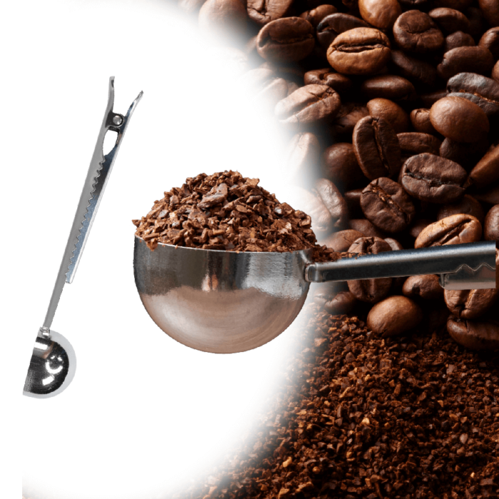 Coffee Scoop with Clip