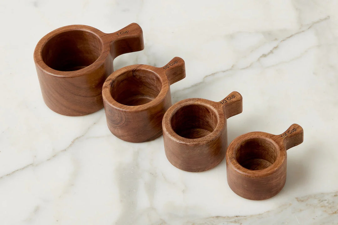 etúHome French Bistro Wood Measuring Cups