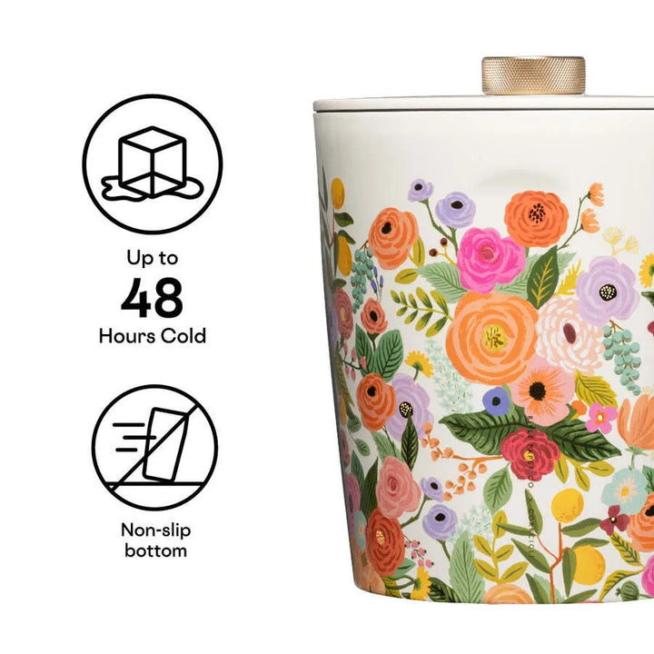 Corkcicle x Rifle Paper Co. Insulated Ice Bucket Garden Party