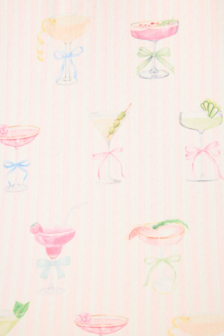 P.J. Salvage Long Sleeve Top Pretty Punch