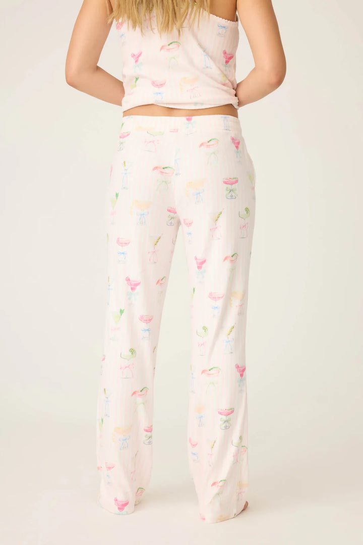 P.J. Salvage Open Leg Pant Pretty Punch