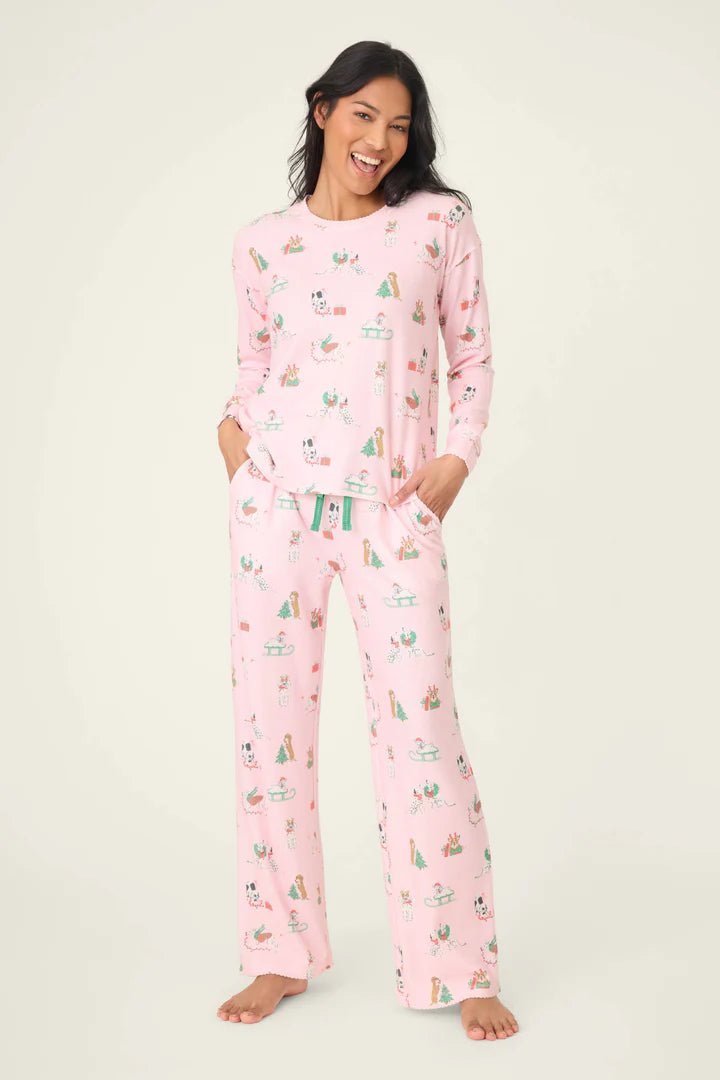 P.J. Salvage Peace & Pawlidays PJ Set