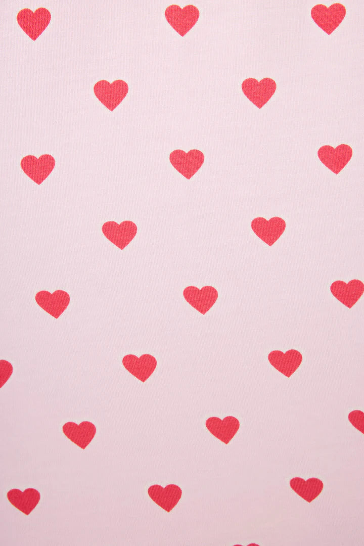 P.J. Salvage Wildest Dreams Heart Print Nightshirt