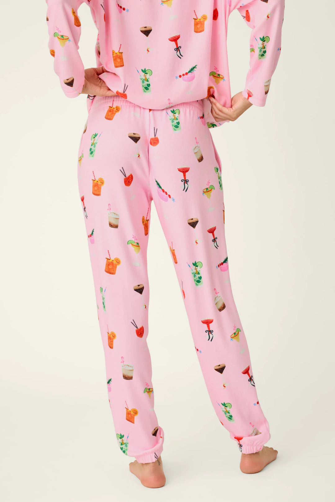 P.J. Salvage First Chair, Last Call Cocktail Print Jogger Pajama Pants