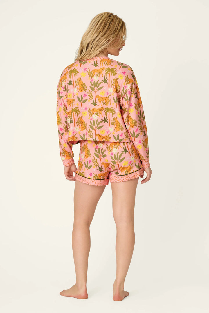 P.J. Salvage In the Jungle Leopard Safari Short PJ Set