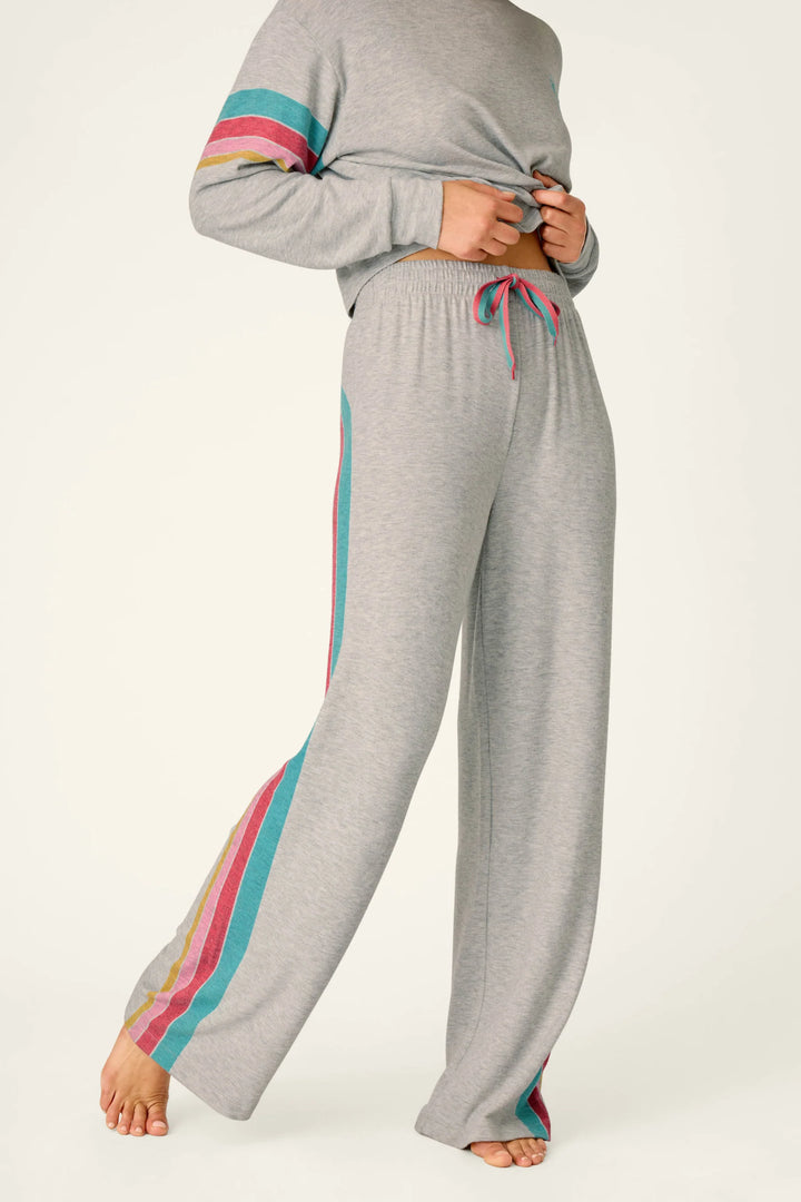 P.J. Salvage Takin’ It Easy Club Striped Lounge Pants