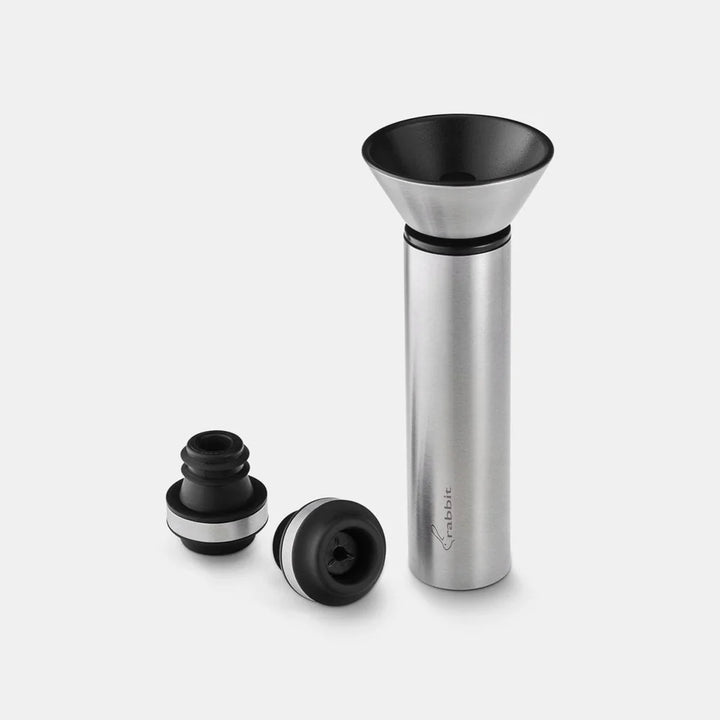 Rabbit Vacuum Wine Pump & Stoppers