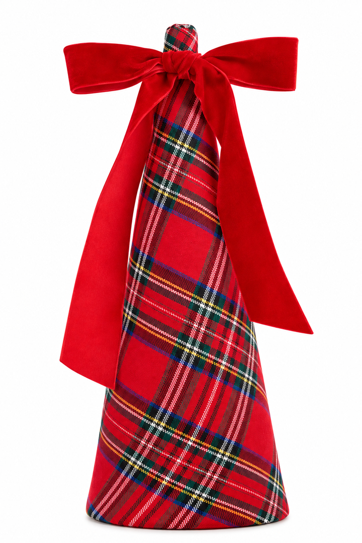 Shiraleah Plaid Decorative Felt Christmas Tree