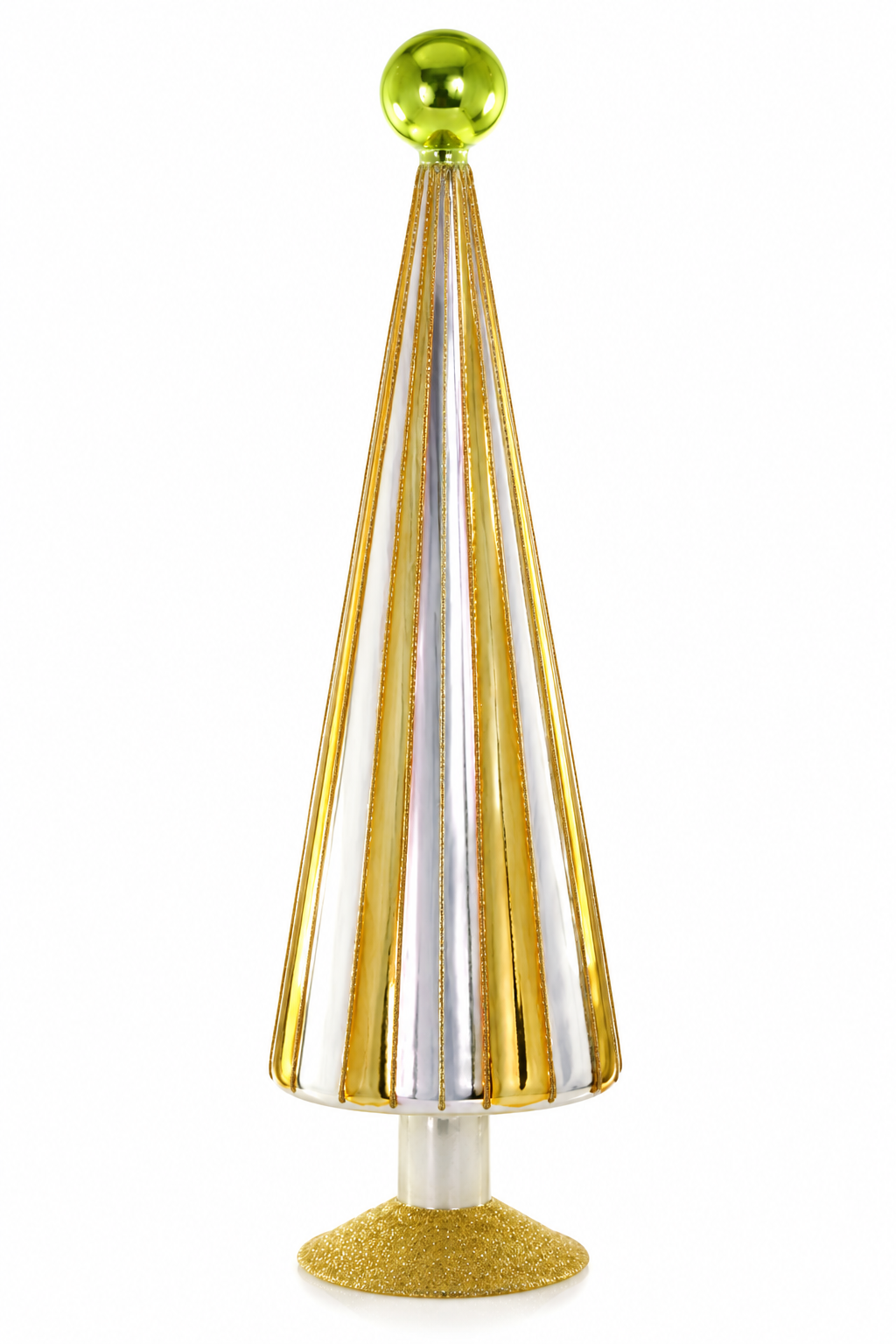 Cody Foster Gold Chartreuse Carnival Tabletop Tree