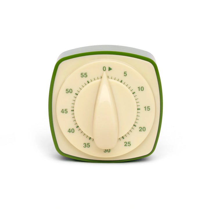 Kikkerland Retro Kitchen Timer (Styles May Vary)