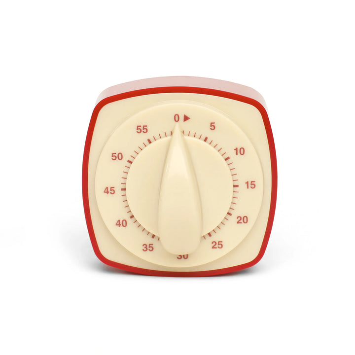 Kikkerland Retro Kitchen Timer (Styles May Vary)