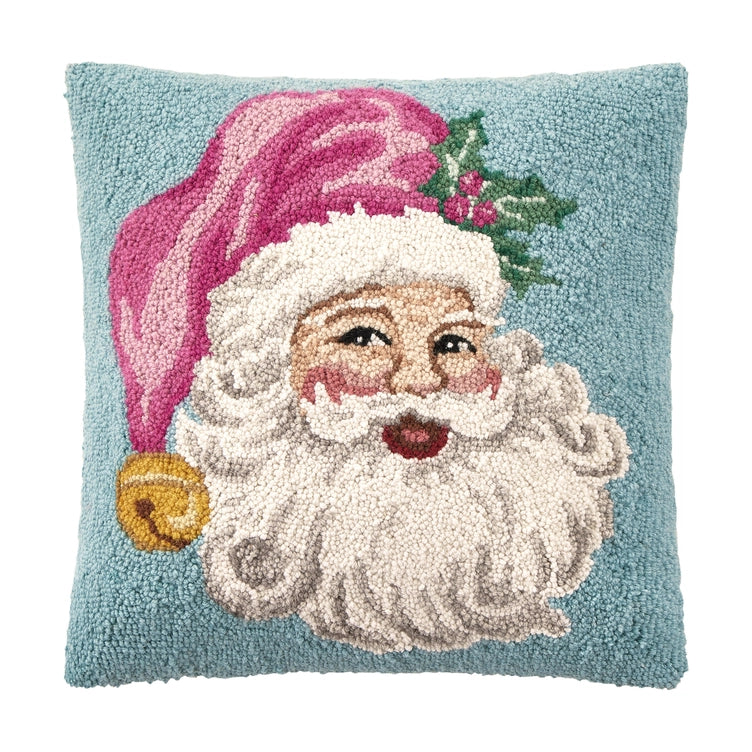 Peking Handicrafts Retro Pink Santa Hook Pillow