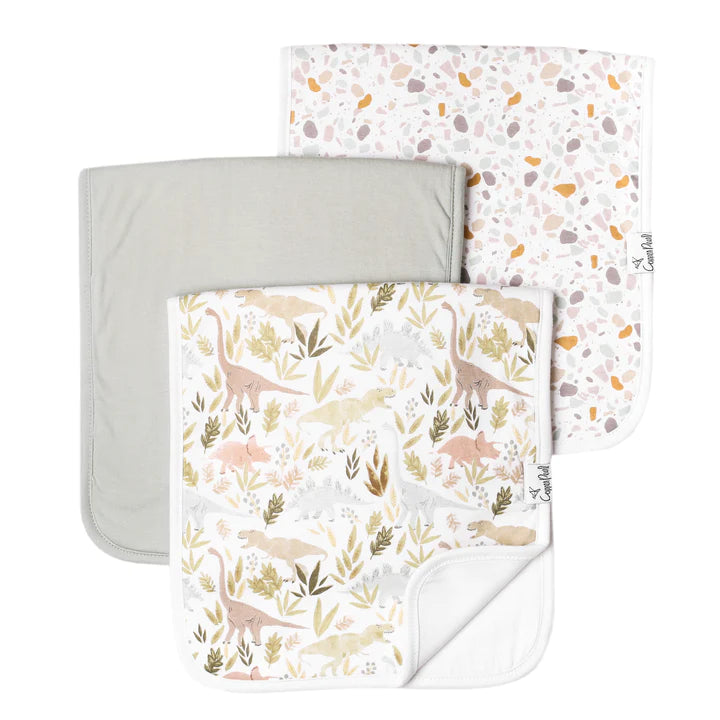 Copper Pearl Premium Burp Cloths Rex