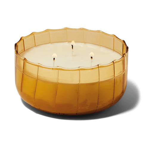 Paddywax - Large Ripple Candle - Golden Ember