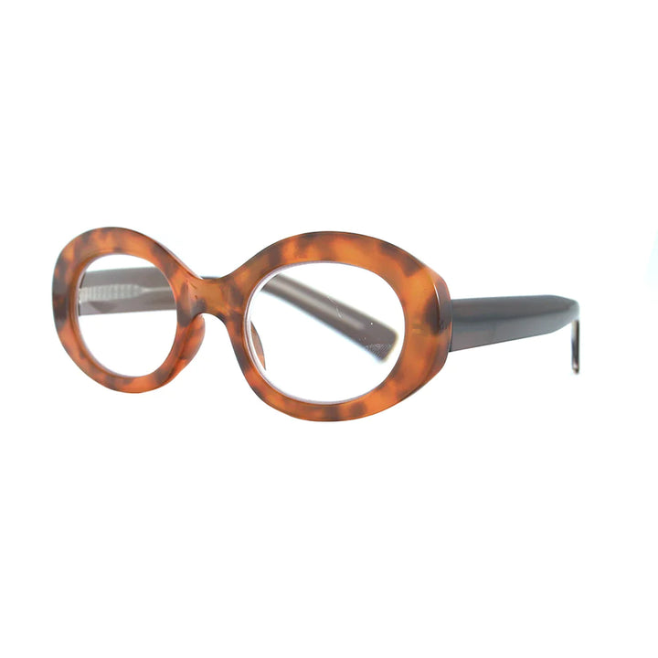 Ryan Simkhai Eyeshop River Readers Tortoise & Brown