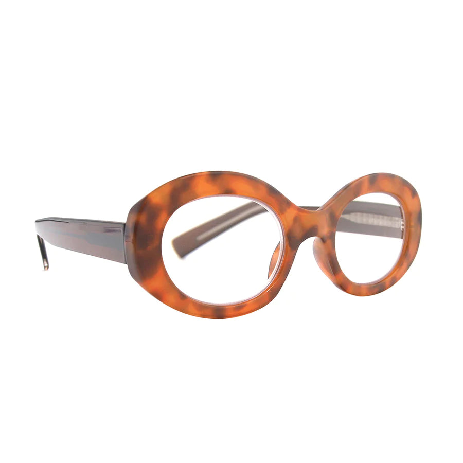 Ryan Simkhai Eyeshop River Readers Tortoise & Brown