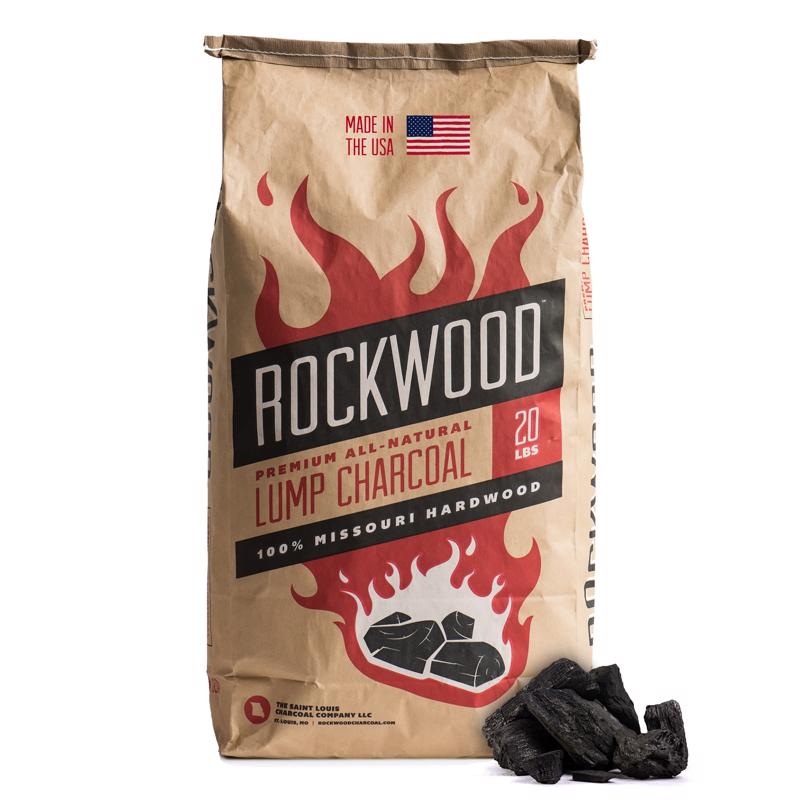 Rockwood All Natural Lump Charcoal - 20 lb.