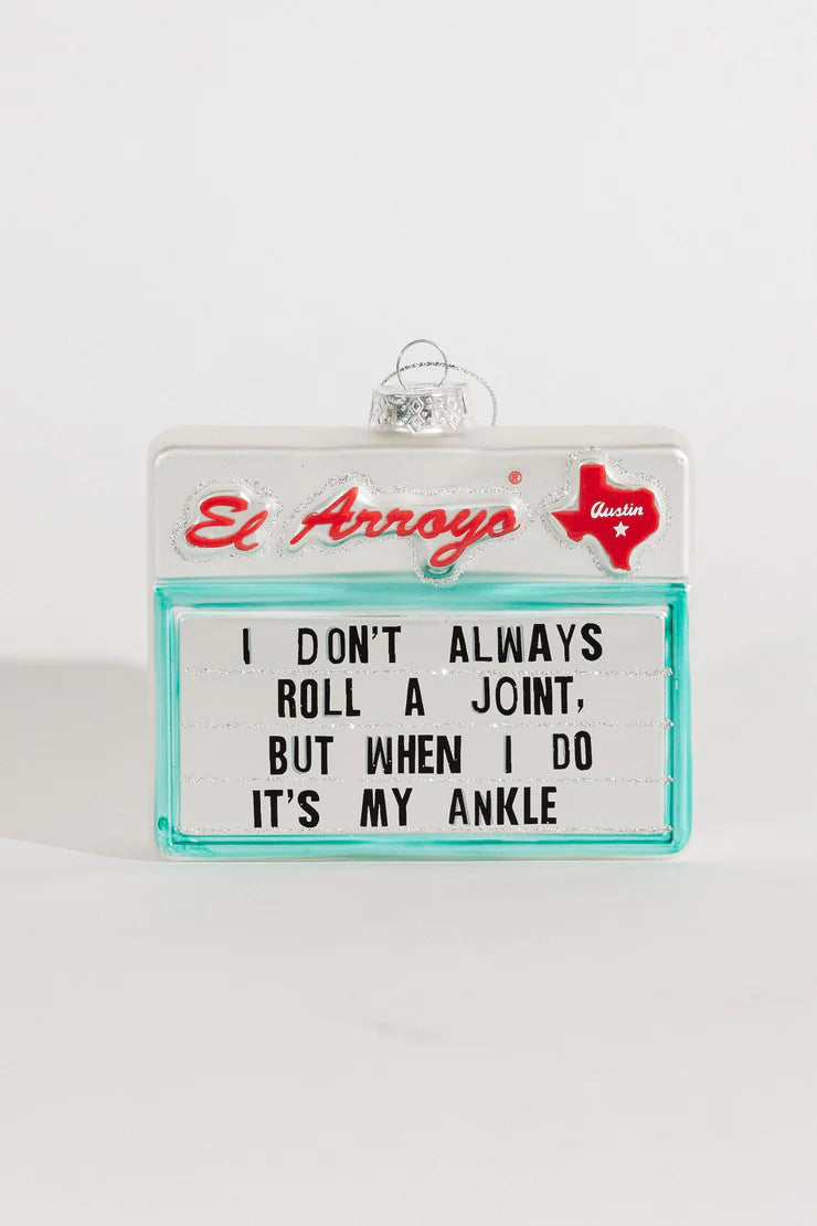 El Arroyo Marquee Ornament