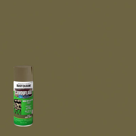 Rust-Oleum Specialty Camouflage Spray Paint - Flat Army Green