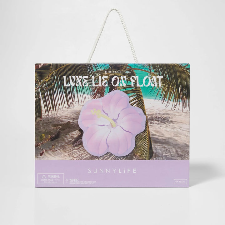 Sunny Life - Hibiscus Luxe Lie-On Float