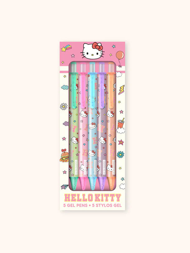 Hello Kitty College Letters Gel Pens