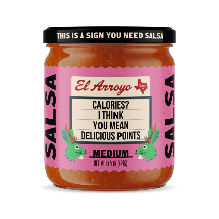 El Arroyo - Marquee Sign Jar Salsa - Medium