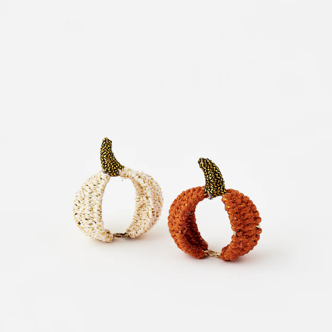 Pumpkin Beaded Napkin Ring