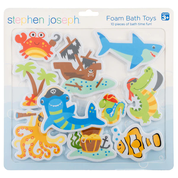 Stephen Joseph - Foam Bath Toys - Sharks