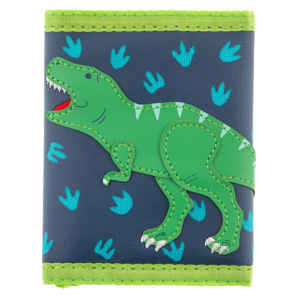 Stephen Joseph Kid's Tri-Fold Wallet Dino