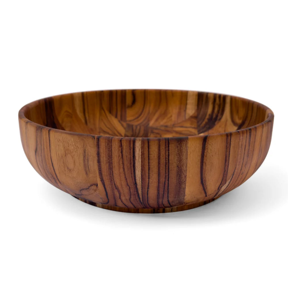 Teakhaus Moon Salad Bowl