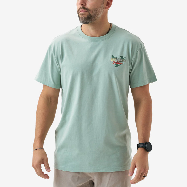 Burlebo Men's Sage Field Champion Tee Shirt