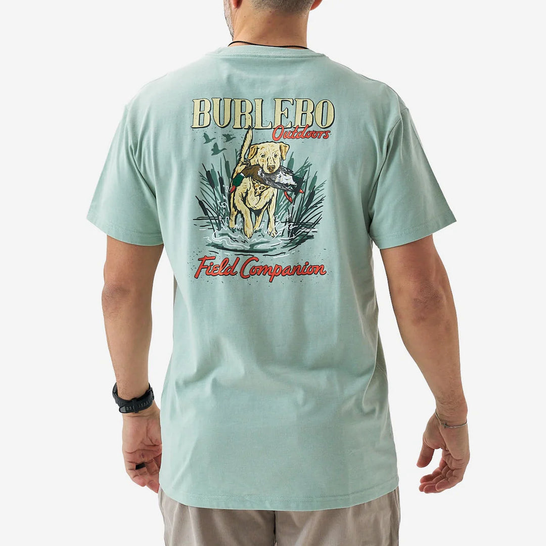 Burlebo Men's Sage Field Champion Tee Shirt